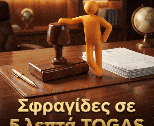 Σφραγίδα Παραγγελία: 3 Τρόποι για να την Έχετε Τώρα (Togas)