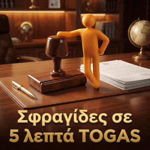 Σφραγίδα Παραγγελία: 3 Τρόποι για να την Έχετε Τώρα (Togas)